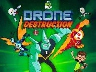 Ben 10 Drone Destruction