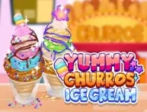 Yummy Churros Ice Cream